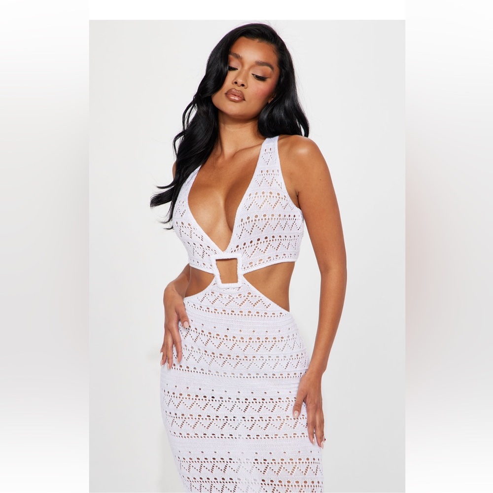 Off white dress